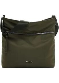 Umh&auml;ngetasche Tamaris "Umh&auml;ngetasche TAS Giuseppa", Damen, Gr. B/H/T: 27cm x 25,4cm x 4cm 0, gr&uuml;n (oliv 960), Polyester, Taschen Umh&auml;ngetasche
