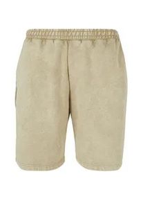Sweatshorts Urban Classics "Urban Classics Herren Heavy Stone Washed Sweat Shorts", Herren, Gr. XXL, US-Gr&ouml;&szlig;en, unionbeige, 70% Baumwolle, 30% Polyester, unifarben, relaxed fit, Hosen Sweatshorts