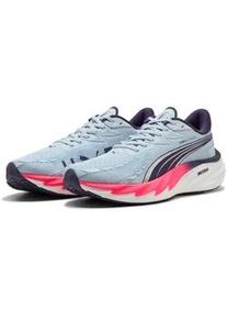 Laufschuh Puma "VELOCITY NITRO 4 X HYROX", Herren, Gr. 47, lucite, pure pink, deep plum, Textil, Schuhe Laufschuh, mit abriebfester Gummilaufsohle, leicht profiliertes Laufsohlenprofil