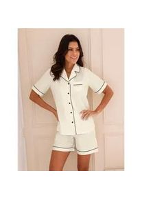 w&auml;schepur Shorty W&Auml;SCHEPUR, Damen, Gr. 48/50, champagner, 100% Baumwolle, Homewear-Sets Shorty