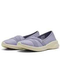 Sneaker Puma "ADELINA 2", Damen, Gr. 42,5, lila luster, Puma wei&szlig;, Textil, Schuhe Sneaker, mit minimalistischer Silhouette, flexibles Obermaterial aus Textil