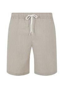 Shorts Urban Classics "Urban Classics Herren Basic Seersucker Shorts", Herren, Gr. S, US-Gr&ouml;&szlig;en, cloud, 100% Baumwolle, unifarben, normal, Hosen Shorts