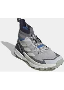 Wanderschuh Adidas TERREX "FREE HIKER 2.0", Damen, Gr. 43, greone, cwei&szlig;, legink, Synthetik, Textil, Schuhe Wanderschuh