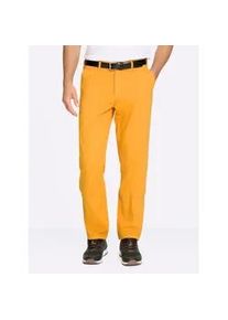 Chinohose Catamaran, Herren, Gr. 50, Normalgr&ouml;&szlig;en, ocker, 98% Baumwolle, 2% Elasthan, unifarben, Hosen Chinohose