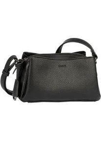 Umh&auml;ngetasche Gabor "Kalilla", Damen, Gr. B/H/T: 25cm x 14cm x 8cm, schwarz, Polyurethan, clean, gepflegt, gepr&auml;gtes Muster, unifarben, Taschen Umh&auml;ngetasche, praktisches 3-Kammer-System f&uuml;r Ordnung und viel Stauraum