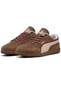 Sneaker Puma "K-MODA SD", Damen, Gr. 38, chestnut braun, rose latte, Puma wei&szlig;, mehrfarbig, Schuhe Sneaker, mit niedrigem Profil, mit Schn&uuml;rung, mit Gummilaufsohle