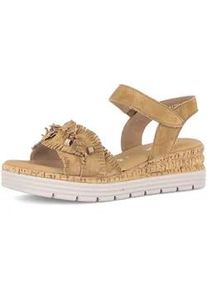 Plateausandaletten Gabor "Plateau Sandale", Damen, Gr. 42,5, braun, Schuhe