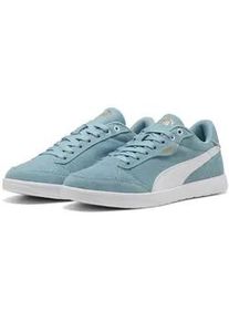 Sneaker Puma "VIKKY STAR SD", Damen, Gr. 37, seafoam, Puma wei&szlig;, Leder, colorblocking, Schuhe Sneaker, aus Leder, mit Schn&uuml;rung, Innenmaterial aus Textil