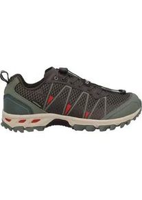 Wanderschuh CMP "ALTAK TRAIL SHOES WP", Herren, Gr. 47, piombo, trek gr&uuml;n, ferrari, Synthetik, Schuhe Wanderschuh, wasserdicht