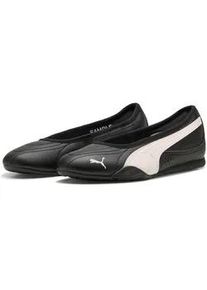 Sneaker Puma "CATCH SOLEIL BALLERINA", Damen, Gr. 42, Puma schwarz, jasmine flower, Synthetik, Schuhe Sneaker, mit Schn&uuml;rung, leicht profilierte Gummi-Laufsohle, aus Synthetik
