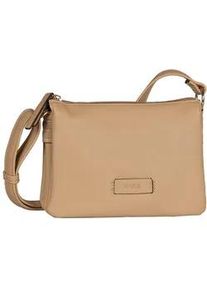 Umh&auml;ngetasche Gabor "Carmela", Damen, Gr. B/H/T: 22cm x 15cm x 6cm, camel, Polyurethan, clean, gepflegt, unifarben, Taschen Umh&auml;ngetasche, feine Details mit dekorativen Handstichen und Logolasche