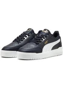 Sneaker Puma "SHUFFLE DOWNTOWN", Damen, Gr. 42,5, new navy, Puma wei&szlig;, Synthetik, Schuhe Sneaker, leicht profilierte Gummilaufsohle, Schn&uuml;rverschluss