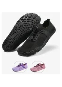 Barfu&szlig;schuh DOTALES "Airstep Barfu&szlig;schuhe Damen & Herren Barfu&szlig; Sneaker", Damen, Gr. 43, Normalschaft, schwarz, Gummi, Kunstfaser, Schuhe Barfu&szlig;schuh, Minimalschuhe