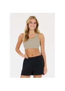 ENDURANCE ATHLECIA Sport-BH ATHLECIA "Gaby", Damen, Gr. L, taupe, 75% Polyamid, 25% Elasthan, unifarben, BHs Sport-BH, mit mittelhohem Support und Quick-Dry-Funktion