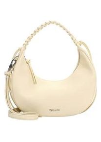 Beuteltasche Tamaris "Beutel TAS Kate", Damen, Gr. B/H/T: 26cm x 19cm x 10cm 0, gelb (lightgelb 431), Polyurethan, Taschen Beuteltasche