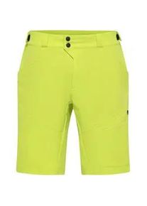 Radhose Ziener "NELAT-Z", Herren, Gr. 54, EURO-Gr&ouml;&szlig;en, bitter lemon, Obermaterial: 100% Polyester, Hosen