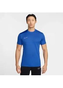 Fu&szlig;balltrikot Nike "Nike Academy Men's Dri-FIT Short-Sleeve Soccer Top", Herren, Gr. L, game royal, g, Obermaterial: 100% Polyester, Rundhals, Trikots Fu&szlig;balltrikot, f&uuml;r Training und Freizeit, mit seitlichen Mesh-Eins&auml;tzen, Kurzarm