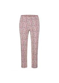 Schlupfhose GOLDNER "Elastische Druckhose LOUISA bunt", Damen, Gr. 54, N-Gr, bunt (bunt, gemustert), Obermaterial: 65% Baumwolle CO. 31% Polyamid PA. 4% Elasthan EL., Hosen Schlupfhose