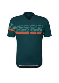 Radtrikot Ziener "NEMIC-Z", Herren, Gr. 50, turquoise ocean.turquoise ocean, Obermaterial: 100% Polyester; Obermaterial 2: 90% Polyester, 10% Elasthan, Trikots