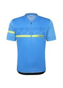Radtrikot Ziener "NEMIC-Z", Herren, Gr. 46, deep azure, Obermaterial: 100% Polyester; Obermaterial 2: 90% Polyester, 10% Elasthan, Trikots
