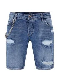 Shorts 2Y STUDIOS "2Y Studios Herren 2Y Jeans Shorts", Herren, Gr. 33, Normalgr&ouml;&szlig;en, blau, 97% Baumwolle, 3% Elasthan, unifarben, normal, Hosen Shorts