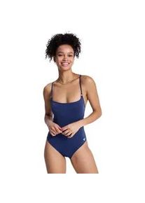 Badeanzug Roxy "Roxy Shine", Damen, Gr. XS, blau, Obermaterial: 71% recyceltem Nylon, 10% Metallisierte Faser, 10% Nylon, 9% Elasthan;, Badeanz&uuml;ge Badeanzug