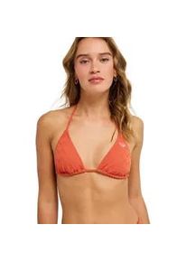 Triangel-Bikini-Top Roxy "Current Coolness Tiki Tri", Damen, Gr. XXL, Cup B, ginger spice, Obermaterial: 91% Nylon, 9% Elasthan;, Bikini-Oberteile