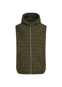 Steppweste Blend "Steppweste BHEDMAR", Herren, Gr. XXL, gr&uuml;n (forest night melange), Obermaterial: 100% Polyester PES., Westen Steppweste