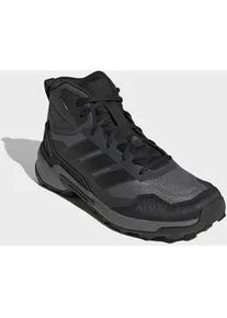Wanderschuh Adidas TERREX "TERREX EASTRAIL 3 MID CLIMAPROOF", Herren, Gr. 43, grau four, core schwarz, carbon, Synthetik, Textil, Schuhe Wanderschuh, wasserdicht