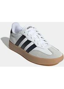 Sneaker Adidas SPORTSWEAR "BARREDA", Herren, Gr. 46, cloud wei&szlig;, grau one, grau one, Leder, Synthetik, Schuhe Sneaker, inspiriert vom Design des Adidas handball spezial