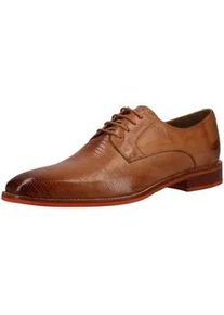 Melvin & Hamilton Schn&uuml;rschuh MELVIN & HAMILTON "Melvin & Hamilton Businessschuhe Leder", Herren, Gr. 45, hellbraun, Leder, Schuhe Schn&uuml;rschuh