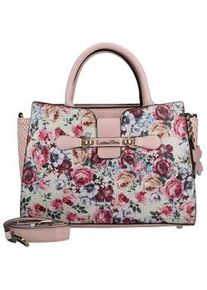 Henkeltasche Laura Vita "Laura Vita Taschen Lederimitat/Textil", Damen, Gr. onesize, rosa, Lederimitat, Taschen
