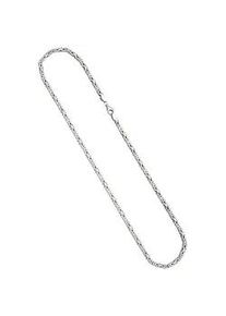 K&ouml;nigskette Jobo "Silberkette 3,9 mm" Gr. 60, silber 925, Halsketten, Damen, 60cm, Silber 925 (Sterlingsilber), K&ouml;nigskette, 925 Silber diamantiert