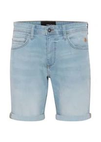 Jeansshorts Blend "Jeansshorts BHDenim", Herren, Gr. XL, N-Gr, blau (denim bleach blau), Obermaterial: 70% Baumwolle CO. 28% Polyester PES. 2% Elasthan EL., Jeans Jeansshorts