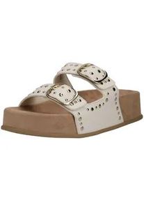 Pantolette Paul Green "Paul Green Pantoletten Lederimitat", Damen, Gr. 40, sanftes wei&szlig;, Lederimitat, Schuhe Pantolette