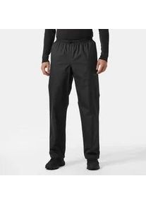 Regenhose Helly Hansen "HH RAIN PANT", Herren, Gr. S, N-Gr, schwarz, Web, Obermaterial: 100% Polyester. Futter: 100% Polyester, unifarben, Basic lang, Hosen Regenhose, atmungsaktiv, wind- und wasserdicht, versiegelte N&auml;hte