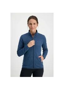 Fleecejacke Vaude "SE WO SAFIEN FLEECE JACKE", Damen, Gr. 42, schwarz sea, Obermaterial: 100% Polyester, Jacken Fleecejacke, sportlicher Stil, vielseitig einsetzbar, &Uuml;bergangsjacke