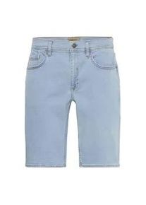 Jeansshorts Blend "Shorts BHTWISTER-Denimshorts-Mulitflex", Herren, Gr. M, N-Gr, blau (denim light blau), Obermaterial: 86% Baumwolle CO. 10% Polyester PES. 2% Elasthan EL. 2% Viskose CV., Jeans Jeansshorts