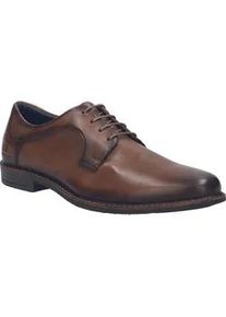 Schn&uuml;rschuh Josef Seibel "Desmond 01", Herren, Gr. 45, cognac used, finish, Leder, Schuhe Schn&uuml;rschuh, Anzugschuh, mit herausnehmbarer Innensohle, Weite H (=sehr weit)