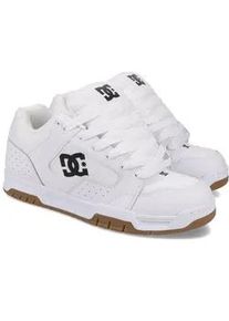 Sneaker DC Shoes "DC COILER", Herren, Gr. 44, wei&szlig;, schwarz, Leder, Synthetik, Schuhe Sneaker