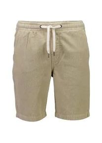 Bermudas Junk De Luxe "Bermudas Relaxed Fit", Herren, Gr. S, stone, Obermaterial: 100% Baumwolle, unifarben, relaxed fit, Hosen Bermudas