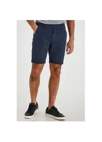 Chinoshorts Blend "BHBrix", Herren, Gr. 3XL, US-Gr&ouml;&szlig;en, blau (marineblaus), Web, 97% Baumwolle, 3% Elasthan, unifarben, regular fit kurz, Hosen Chinoshorts, Stilvolle Chino Shorts mit Eingrifftaschen