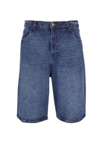 Shorts Urban Classics "Urban Classics Herren 90's Heavy Denim Shorts", Herren, Gr. 31, Normalgr&ouml;&szlig;en, new mid blau washed, 100% Baumwolle, unifarben, loose fit, Hosen Shorts