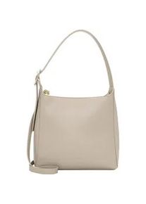 Beuteltasche Tamaris "Beutel TAS Gunda", Damen, Gr. B/H/T: 24cm x 30cm x 12cm 0, beige (beige 400), Polyurethan, Taschen Beuteltasche