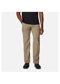 Zip-off-Hose Columbia "Silver RidgeTM Utility Convertible Pant", Herren, Gr. 38 (54), L&auml;nge 32, tusk, Web, Obermaterial: 100% Polyester, Hosen, atmungsaktives und schnell trocknendes Material, mit mehreren Taschen