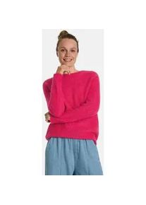 LIEBLINGSST&Uuml;CK Strickpullover LIEBLINGSST&Uuml;CK "Babro", Damen, Gr. 34, bubblegum, Strick, Obermaterial: 50% Alpaka, 28% Polyester, 22% Wolle, clean, unifarben, regular fit normal, Rundhals, Strickb&uuml;ndchen, Pullover Strickpullover, mit Alpakawolle