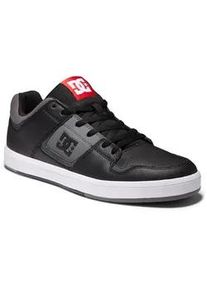 Sneaker DC Shoes "CURE", Herren, Gr. 45, schwarz, Leder, Schuhe Sneaker