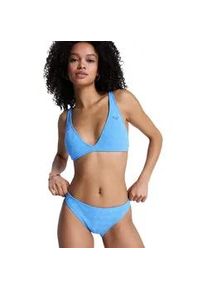 Triangel-Bikini Roxy "Paradise Wave", Damen, Gr. XXL, Cup B, silber lake blau make a splash, Obermaterial: 92% Microfaser, 8% Elasthan;, Bikini-Sets Triangel-Bikini