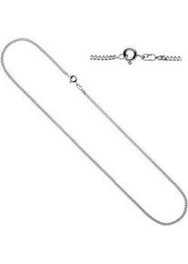 Silberkette Jobo "Panzerkette 1,7 mm" Gr. 42, silber 925, Halsketten, Damen, 42cm, Silber 925 (Sterlingsilber), Silberkette, 925 Silber diamantiert