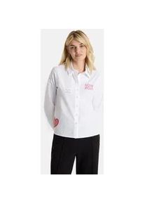 LIEBLINGSST&Uuml;CK Klassische Bluse LIEBLINGSST&Uuml;CK "EdelieL", Damen, Gr. 40, 100, wei&szlig;, 100% Baumwolle, normal, ohne Ausschnitt, Blusen, aus 100% Baumwolle